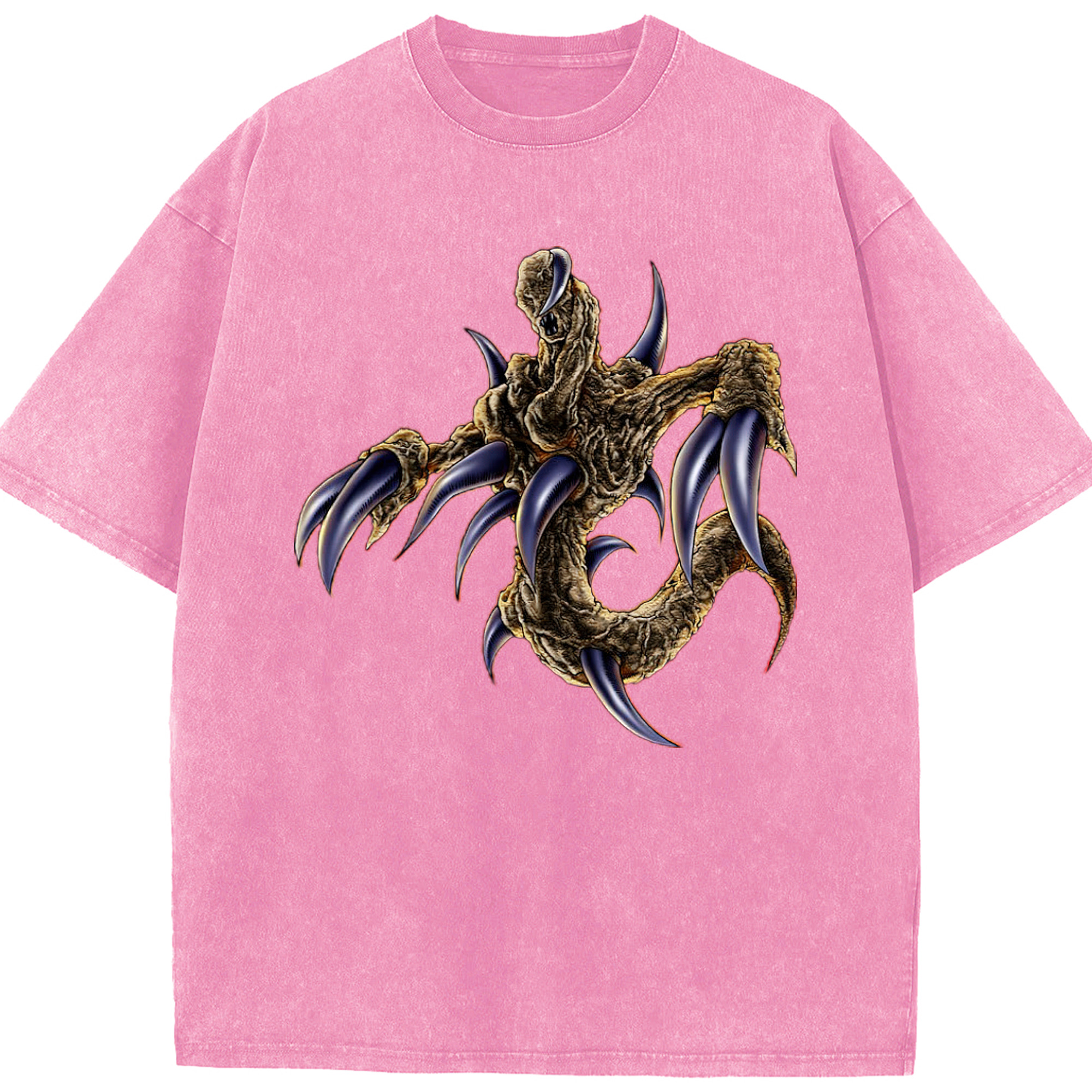 （画像用） 遊☆戯☆王 Yu-Gi-Oh! 綿100% ヴィンテージ風 半袖Tシャツ（フロントプリント）